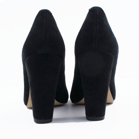 New JCREW Black Olive suede pumps - Picture 5 of 5
